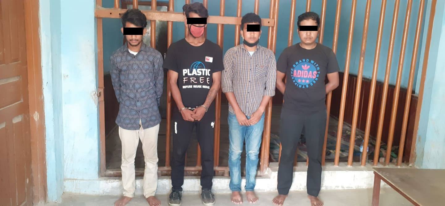 सामूहिक बलात्कारको अभियोगमा पक्राउ परेका चार जनामाथि अनुसन्धान सुरु