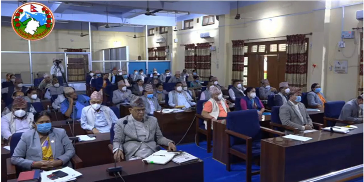 सुदूरपश्चिम सरकारको नीति तथा कार्यक्रम पारित