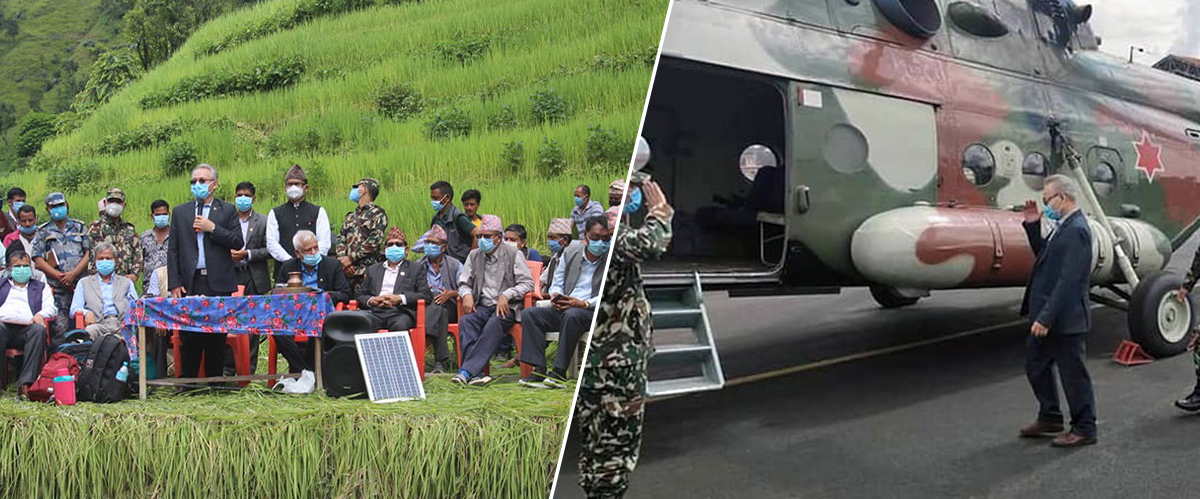 चारआनाको राहत : बाह्रआनाको भ्रमण खर्च !
