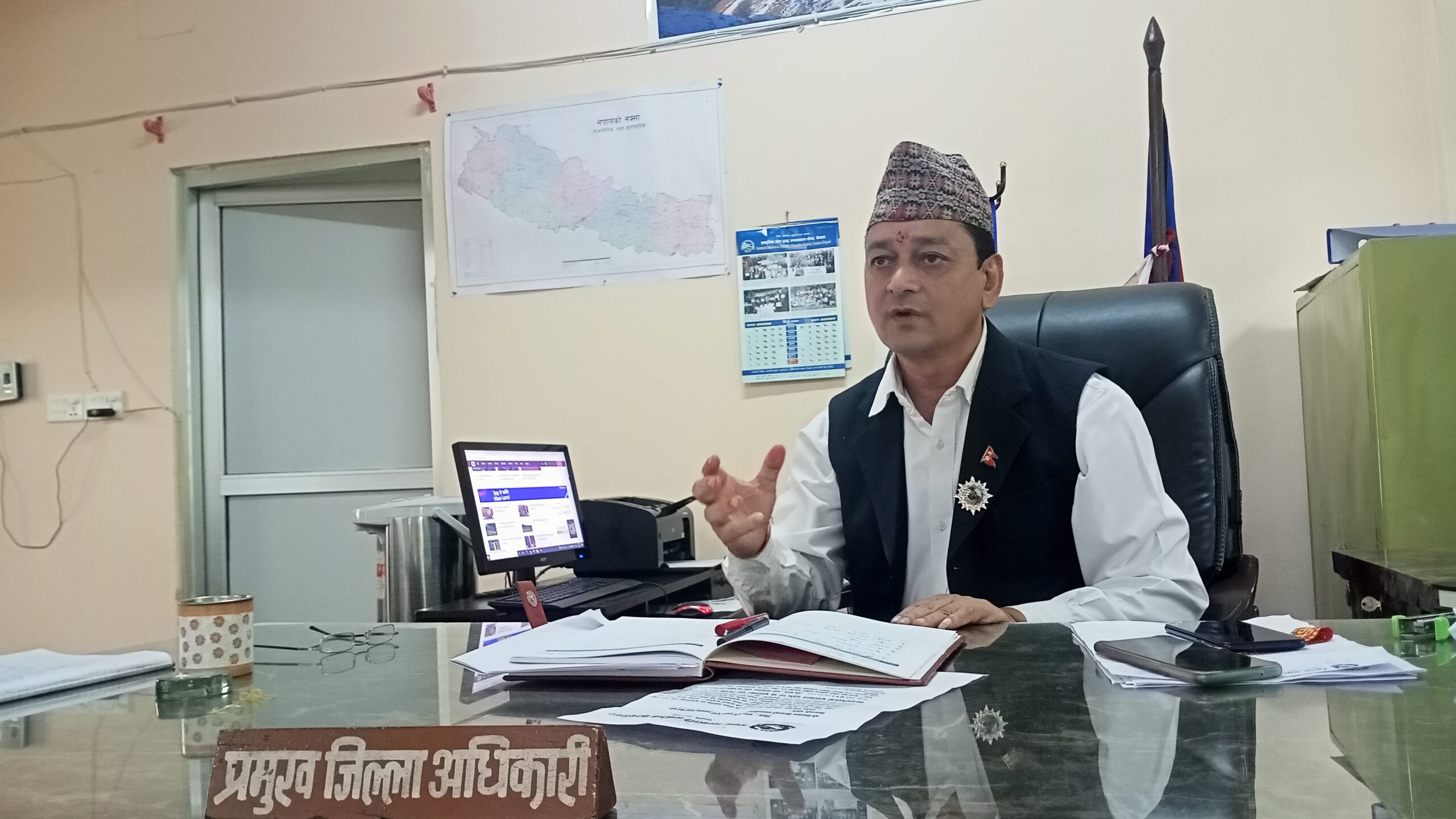 डोटीमा चाडवाड सुरक्षा योजना कार्यान्वयन : प्रजिअ बिष्ट