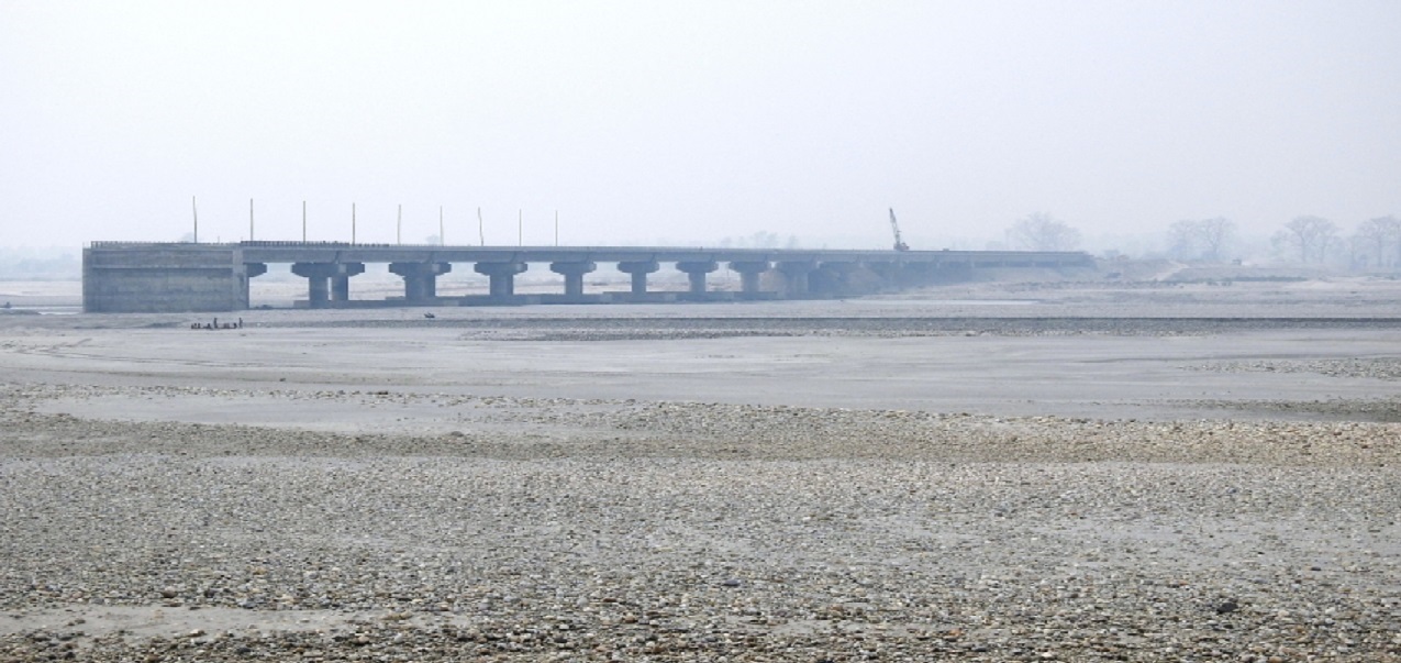 महाकाली पुलको निर्माण सुस्त गतिमा