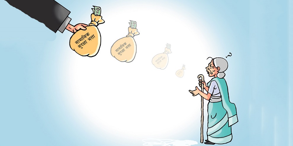 सामाजिक सुरक्षा भत्ताबाट वञ्चितअनिता