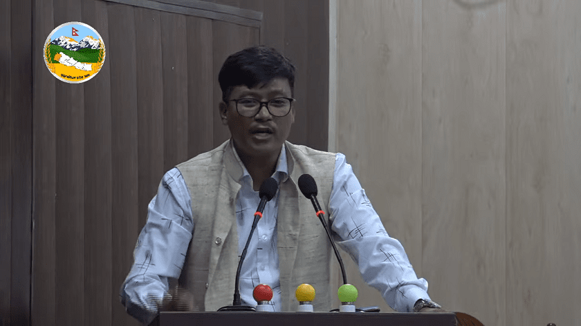 बजेट जनताको पक्षमा छैनः प्रदेश सभा सदस्य तथा नेकपा माओवादी नेता ओली