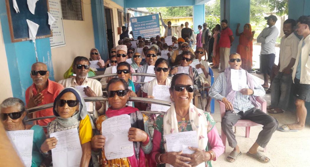 एकसय एक जनाको आँखाको निःशुल्क शल्यक्रिया