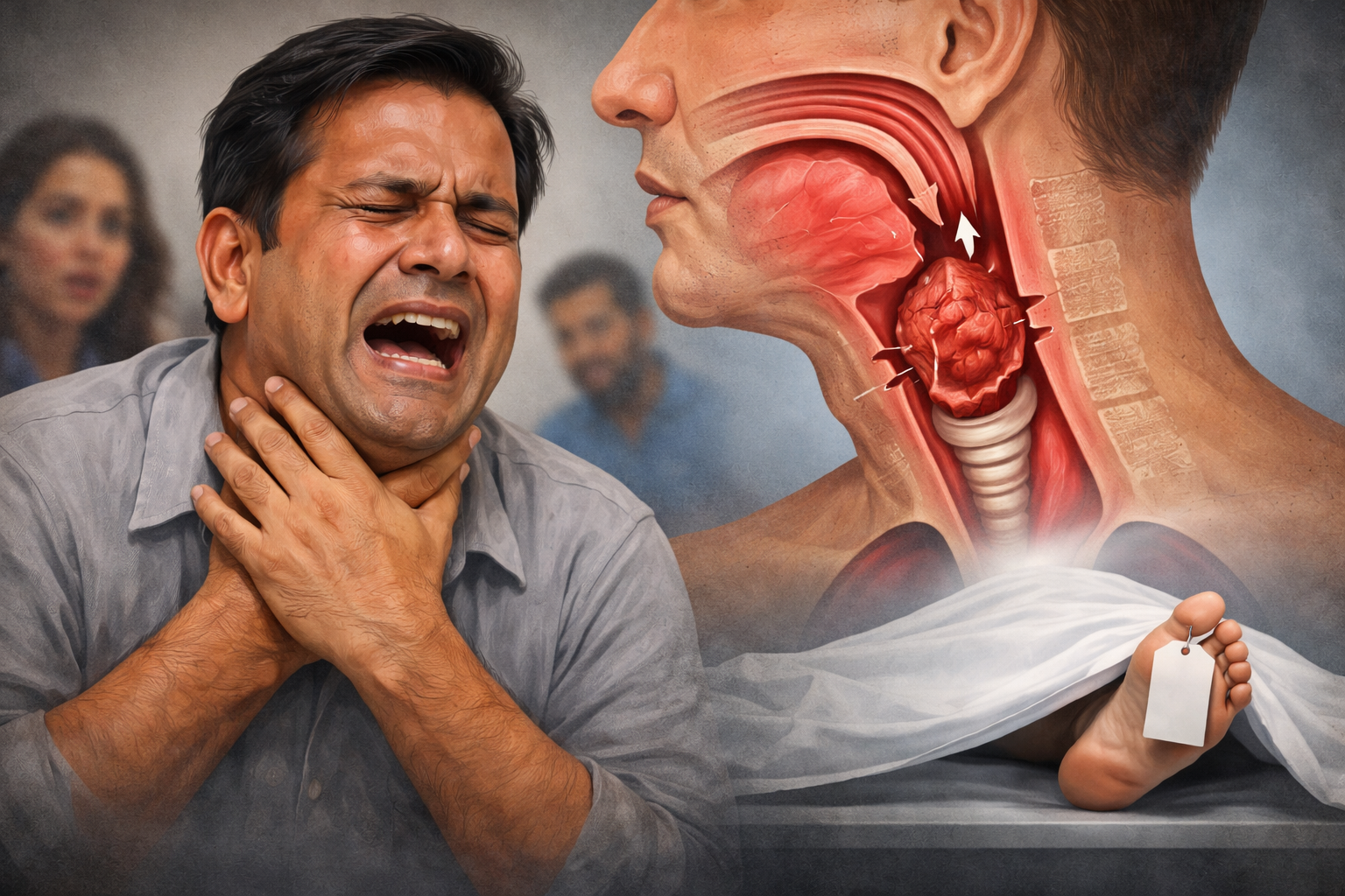 घाँटीमा मासुको चोक्टा अड्किएर डोटीमा एक जनाको मृत्यु